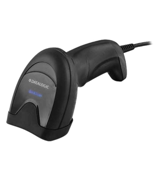 Сканер штрих-кода ручной QW2500 KIT, имидж 2D, 30 скан/сек, USB, черный