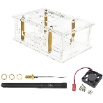 Компьютерный корпус ACD Orange Pi 5 pro Acrylic case, фото2