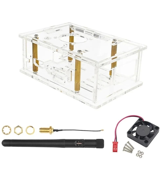 Компьютерный корпус ACD Orange Pi 5 pro Acrylic case
