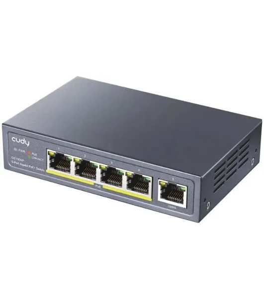 Коммутатор Cudy GS1005P, 5×1 Гбит/с