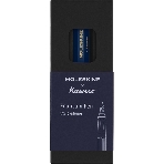 Ручка перьевая Moleskine Kaweco KAWFOUNTPENMBLUE синий, M, сталь нержавеющая/позолота, синие чернила, подарочная коробка, фото4