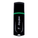 Флешка USB Smartbuy Paean черный (SB16 GbPN-K), 16Gb, USB 2.0, R/W 20/10, черный/зеленый, фото 1