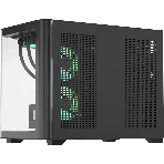 Компьютерный корпус AeroCool/Formula Crystal U2M Floe черный без БП mATX 1xUSB 3.0 1xUSB3.1 audio bott PSU, фото4