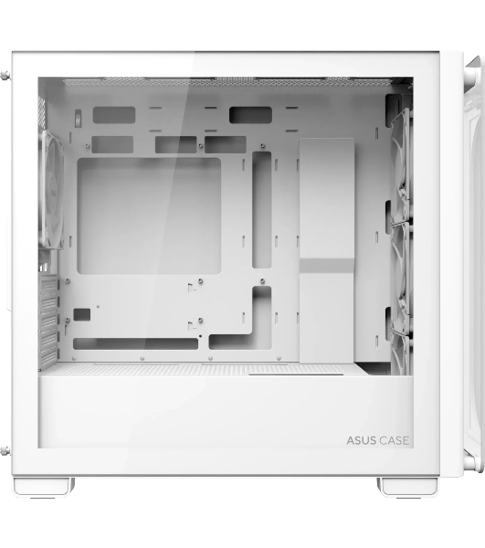 Корпус ASUS A23 Plus White, Mini-Tower, белый, 4 x 120 мм