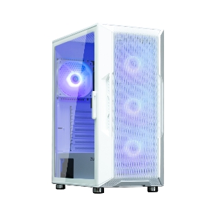 Компьютерный корпус ZALMAN I3 NEO ARGb WHITE, ATX, белый, FRONT MESH, WINDOW, 2x3.5', 3x2.5', 1xUSB 2.0, 2xUSB 3.0, FRONT 3x120мм ARGb, REAR 1x120мм ARGb