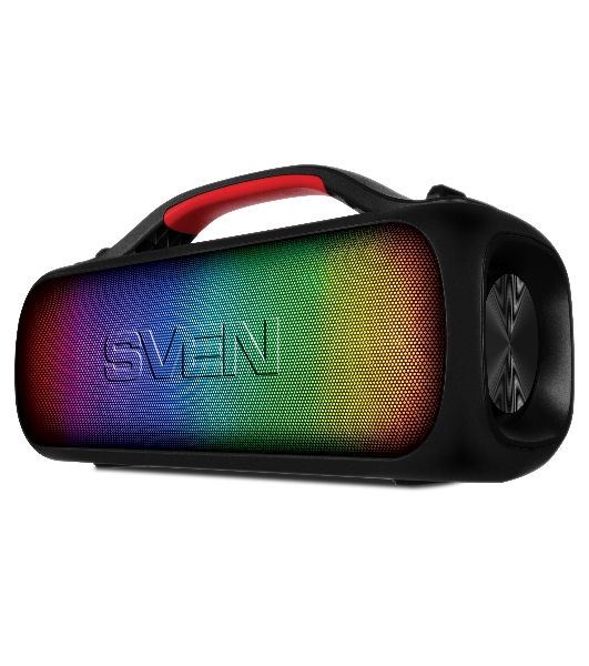 Мобильные колонки SVEN PS-360 2.0 черные 2x12W Bluetooth