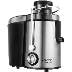 Соковыжималка Centek CT-1209 стальной/чёрный, центробежная, 600 Вт, 500 мл, механическое, фото 1