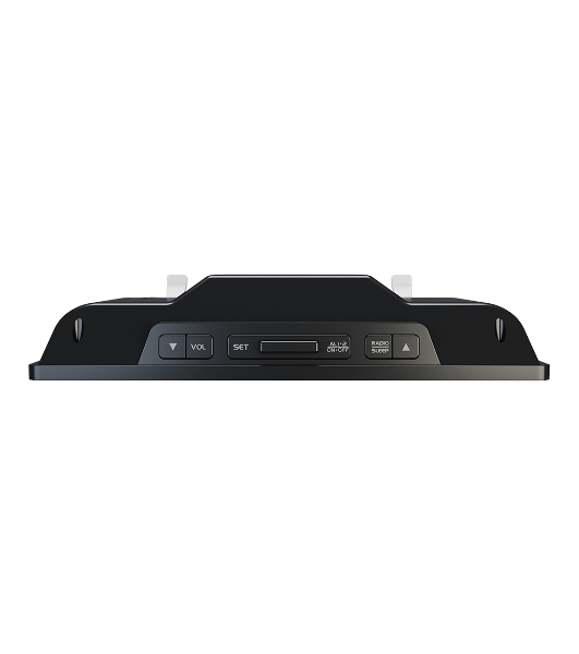 Радиочасы Soundmax SM-1561U (черный с белым)