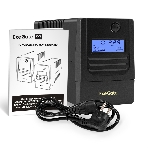 Источник бесперебойного питания ExeGate Smart LB-500.LCD.AVR.4C13 (500VA/300W, LCD, AVR, 4*C13, батарея 12V 4.5Ah, Black), фото9