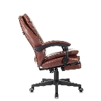 Кресло Бюрократ T-9950MSG-F/BROWN-PU коричневый, экокожа, фото6