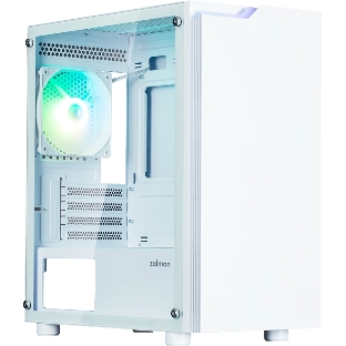 Компьютерный корпус Zalman T4 PLUS, MATX, белый, WINDOW, 1 x Combo (3.5'' or 2.5''), 1x3.5'', 2x2.5', 1xUSB 2.0, 2xUSB 3.0, REAR 1x120мм ARGB