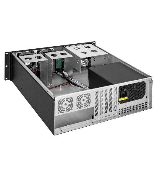 Серверный корпус ExeGate Pro 3U390-08 (RM 19', высота 3U, глубина 390, БП 1000PAS, USB)