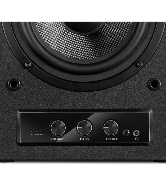 Акустическая система SVEN АС MC-30, черный (200 Вт, Bluetooth, пульт, Optical)