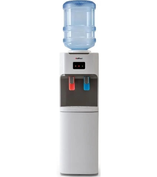 Кулер для воды HotFrost V115B, верхняя загрузка, нагрев 90 °С, охлаждение 10 °С, белый