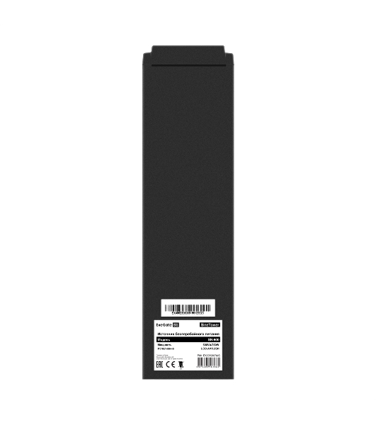 Источник бесперебойного питания (инвертор, синус, для котла) ExeGate SineTower SN-600.LCD.AVR.2SH 600VA/360W, чистая синусоида, LCD дисплей, AVR, 2*Schuko, линейно-интерактивный, черный