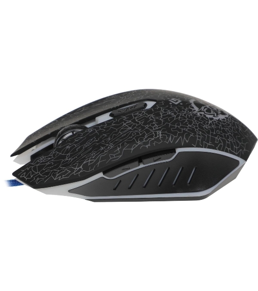 Мышь проводная Defender Shock GM-110L черный, 3200 dpi, USB, кнопки - 6