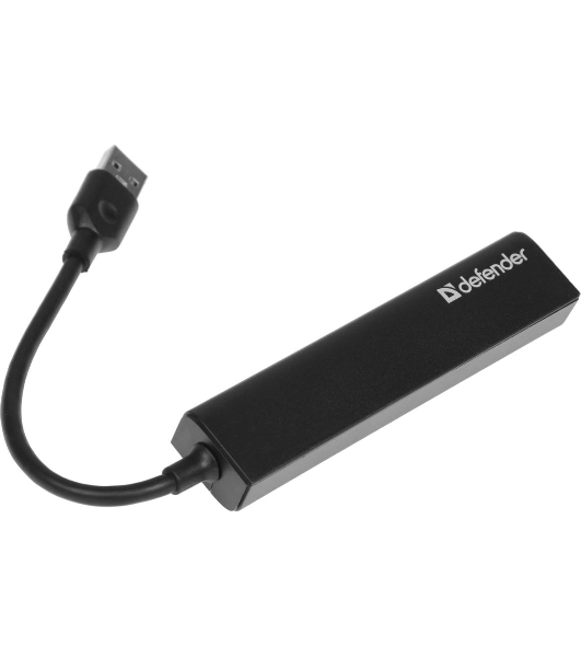 USB-концентратор Defender Quadro Express, USB 3.0, USB 4 порта, USB