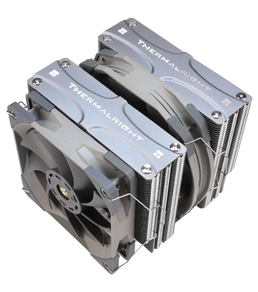 Устройство охлаждения(кулер) Thermalright Frost Commander 140, Soc-AM5/AM4/1151/1200/2066/2011/1700 серый 4-pin 29.6dB Al+Cu 1000gr Ret (FC-140)