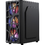Компьютерный корпус Aerocool/Formula MANA черный без БП ATX 6x120мм 2xUSB 2.0 1xUSB 3.0 audio bott PSU, фото2