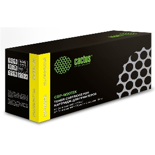 Картридж лазерный Cactus CSP-W2072X желтый (1300 стр.) для HP Color Laser 150a/150nw/178nw MFP/179fnw MFP