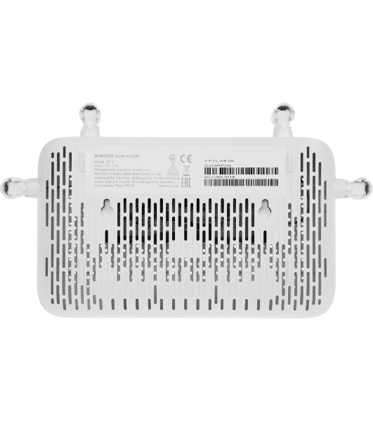 Роутер Wi-Fi Xiaomi Mi Router AX1500 RD12, 2.4/5 ГГц, до 1.5 Гбит/с, LAN 3x1 Гбит/с, WAN 1x1 Гбит/с