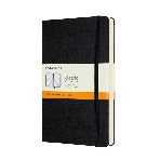 Блокнот Moleskine CLASSIC QP060 Large 130х210 мм, 240 страниц, линейка, твердая обложка, черный, фото 1