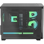 Компьютерный корпус AeroCool/Formula Crystal U2M Floe черный без БП mATX 1xUSB 3.0 1xUSB3.1 audio bott PSU, фото6