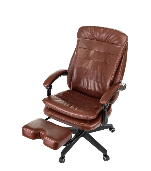 Кресло Бюрократ T-9950MSG-F/BROWN-PU коричневый, экокожа