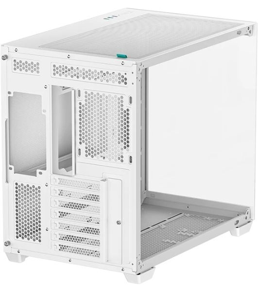 Компьютерный корпус Deepcool CG530 WH белый без БП ATX 2x120мм 2x140мм 2xUSB2.0 1xUSB3.0 audio bott PSU