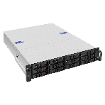 Серверный корпус ExeGate EX281298RUS Pro 2U550-HS12 (RM 19', высота 2U, глубина 550, БП 1U-800ADS,12xHotSwap, USB), фото 1