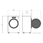 Стиральная машина Candy Smart Pro Inverter CSO4 276TWMB-07 белый, загрузка фронтальная 7 кг, 1200 об/мин., класс: А, фото8