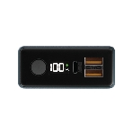 Портативный аккумулятор OLMIO QX-20, 20000mAh, 22.5W, QuickCharge3.0/PowerDelivery, LCD, графитовый, фото3