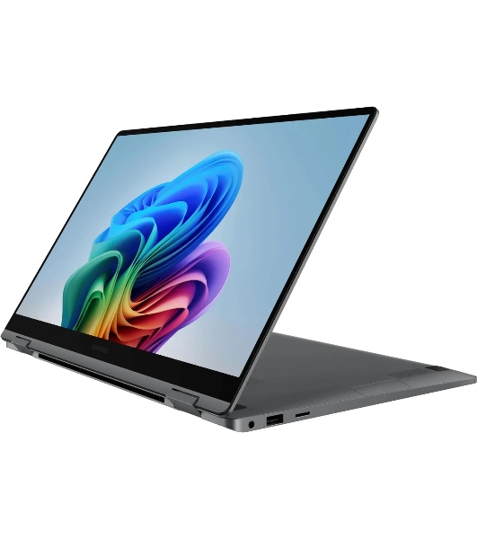 Ноутбук Samsung Galaxy Book 5 360 NP750 Core Ultra 7 256V 16Gb SSD512Gb Intel Arc 140V 15.6' AMOLED Touch FHD (1920x1080) Windows 11 Home grey WiFi BT Cam (NP750QHA-LG2IN)