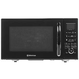 Микроволновая печь BRAYER BR2503 черный, 23 л, 900 Вт, переключатели - кнопки, поворотный механизм
