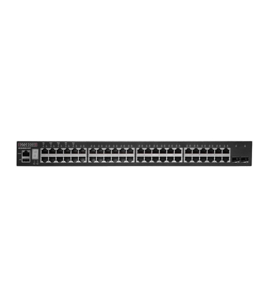 Коммутатор Edge-core ECS4620-52T, 48×1 Гбит/с + 2×10 Гбит/с SFP+ + слот расширения (2×10 Гбит/с SFP+), управляемый