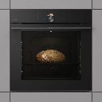 Встраиваемая электрическая духовка Gorenje BP6138B, объем 77 л, макс. температура 320 градусов, сенсорное/поворотное управление, Wi-Fi, пиролитическая очистка, телескопические направляющие на одном уровне, термощуп, AirFry, автоматические программы, динамическая система охлаждения, многоуровневое приготовление, PerfectGrill, энергоэффективность А+, черный, фото3