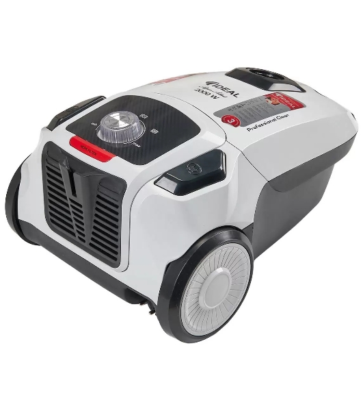 Пылесос IDEAL VC-2000 серый, 450/2000 Вт, уборка сухая, пылесборник мешок 2.3 л