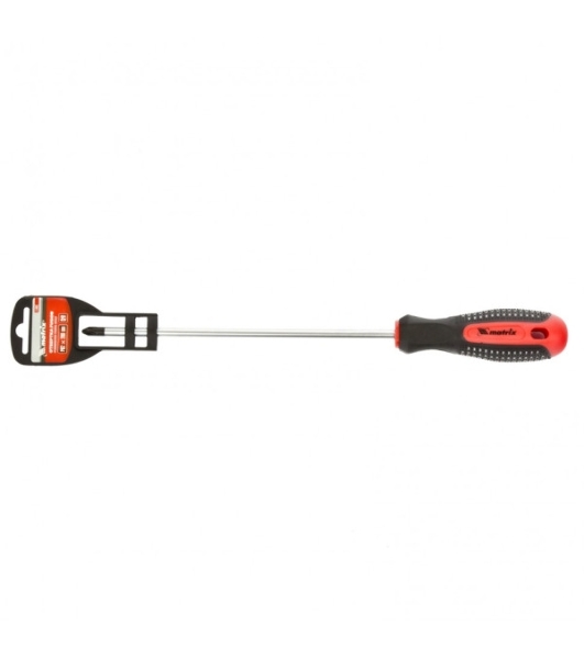 Отвертка Matrix fusion 11442 ph2х 200мм crv 3-х компонентная рукоятка anti slip