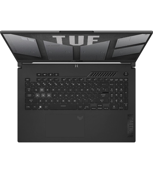 Ноутбук ASUS TUF A16 FA607NUQ-RL024/16'/IPS/AMD Ryzen 7 170/16384Mb/512Gb SSD/nVidia GeForce RTX4050(6144Mb)/DOS/серый/2.2kg