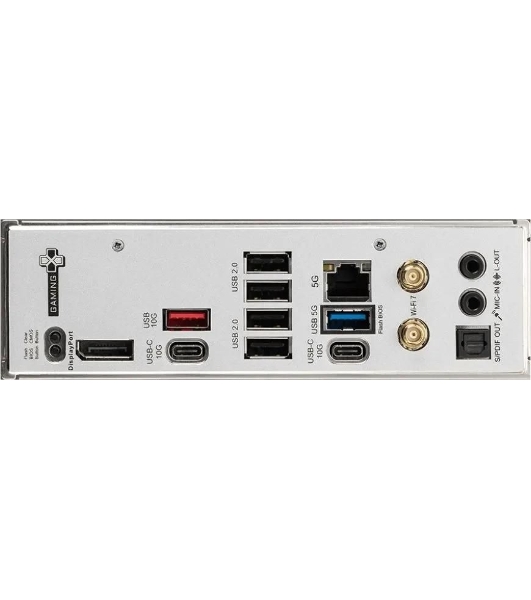 Материнская плата MSI B850 GAMING PLUS WIFI SocketAM5 AMD B850 4xDDR5 ATX AC`97 8ch(7.1) 5Gigabit RAID+DP