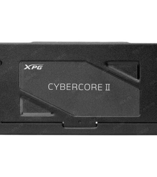 Блок питания ADATA XPG CYBERCORE II 1000W (CYBERCOREII1000P-BKCEU), 1000Вт, 80 PLUS Platinum, 120мм, модульный, черный