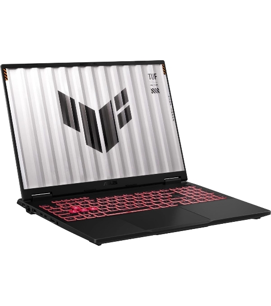 Ноутбук Asus TUF Gaming A16 FA608UM-RV096 Ryzen 7 260 16Gb SSD 512Gb NVIDIA GeForce RTX 5060 8Gb 16' IPS WUXGA (1920x1200) без ОС grey WiFi BT Cam (90NR0KV1-M006V0)