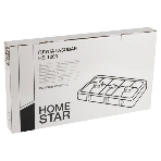Плита настольная газовая Homestar HS-1203 3-х конфорочная (003700), фото2