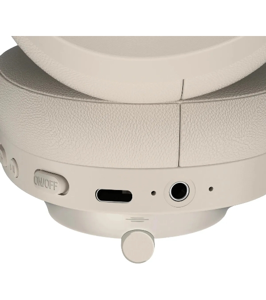Беспроводные/проводные наушники Defender FreeMotion B485 бежевый, накладные, Bluetooth + проводной, складная конструкция, до 50 ч