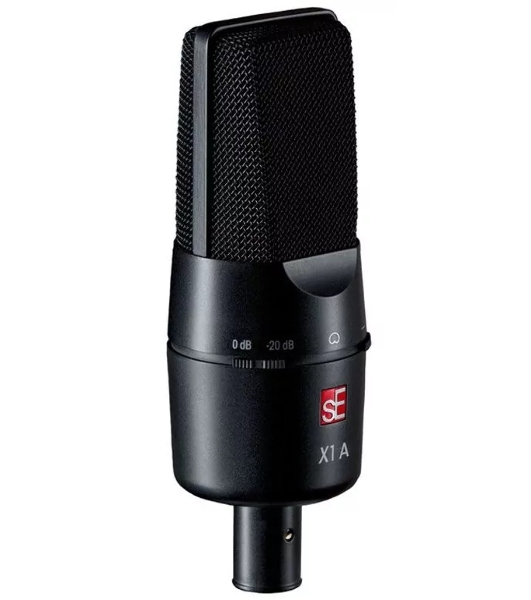 Микрофон конденсаторный sE Electronics X1 A 20 Гц 20 кГц, динамический диапазон: 114 / 134 дБ, кардиоида, комплектация: поворотный микрофонный зажим, адаптер с резьбой