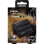 Внешний SSD Samsung T7 Shield, 4TB, USB 3.2 Gen 2 Type-C, R/W 1050/1000, черный, фото8