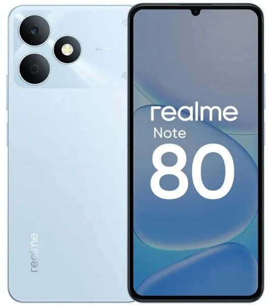 Смартфон Realme Note 80 RMX5388 4Gb, 128Gb, голубой