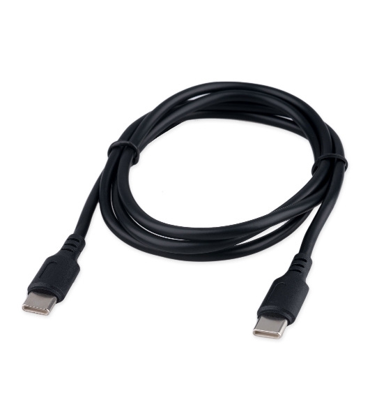 Кабель USB2.0 Cablexpert CC-USB2-CMCM-100-1M, Type-C/Type-C, 5A, 100Вт, PD/QC3.0, медь, 1м, черный, пакет