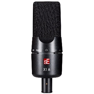 Микрофон конденсаторный sE Electronics X1 A 20 Гц 20 кГц, динамический диапазон: 114 / 134 дБ, кардиоида, комплектация: поворотный микрофонный зажим, адаптер с резьбой