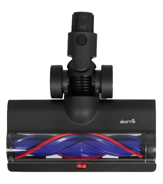 Пылесос вертикальный Deerma DEM-T50W серый/черный/красный, питание от аккумулятора, 420 Вт, уборка сухая, пылесборник 0.4 л